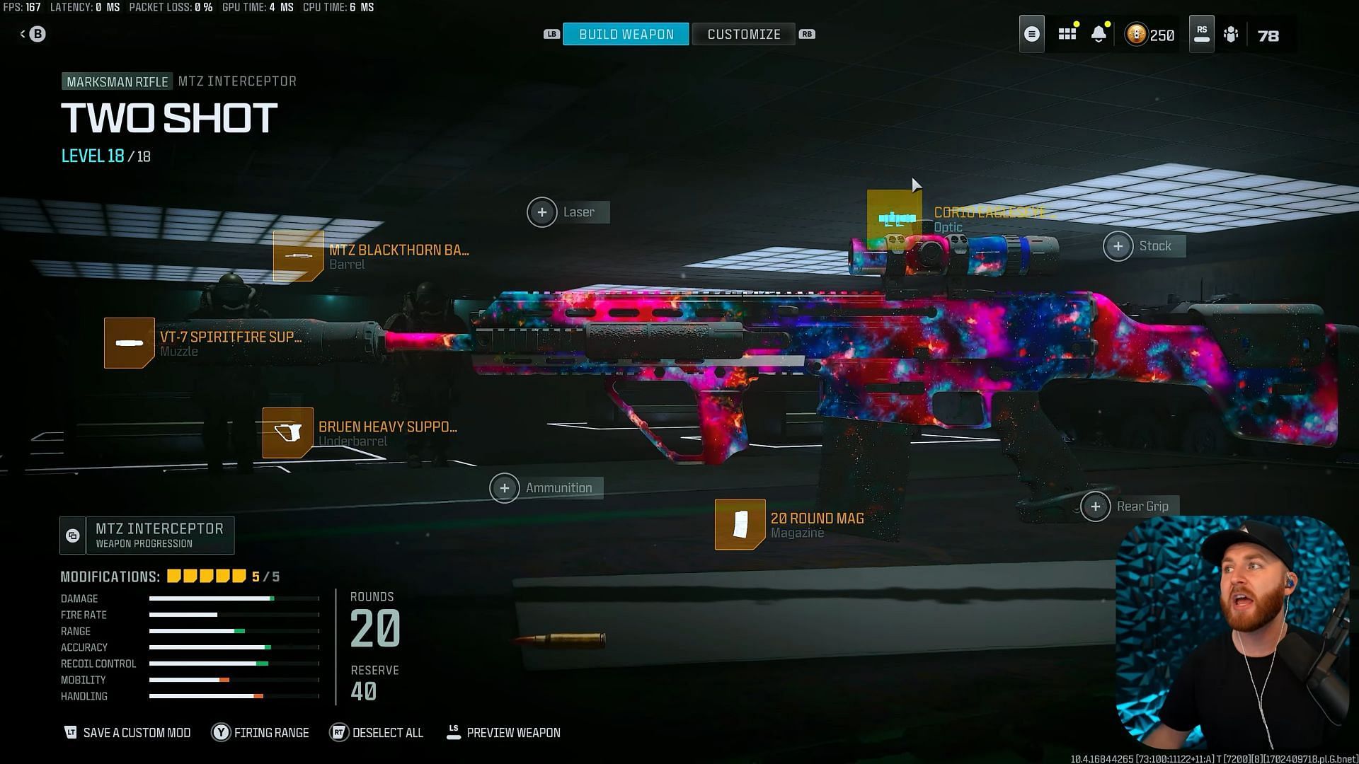 MTZ Interceptor loadout (Image via Activision and YouTube/ IceManIsaac Plays)