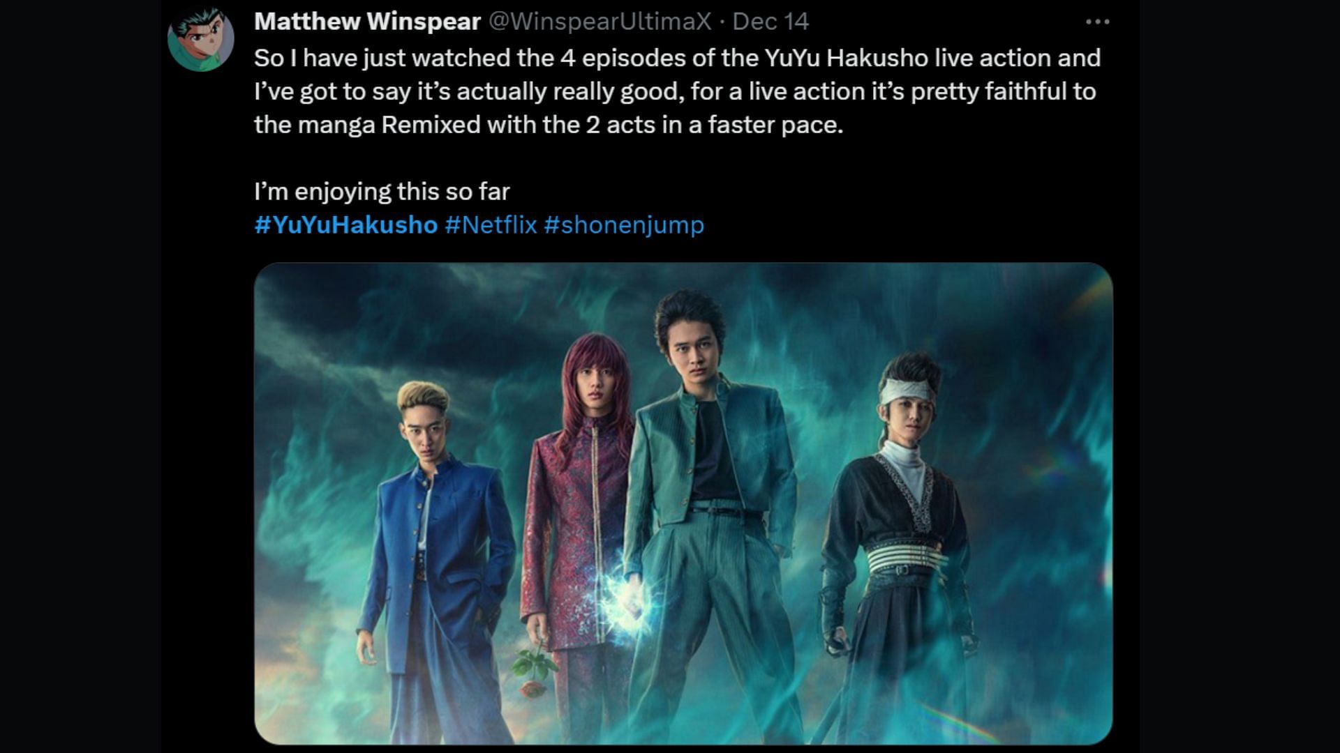 How many Yu Yu Hakusho live-action episodes are there? - Dexerto