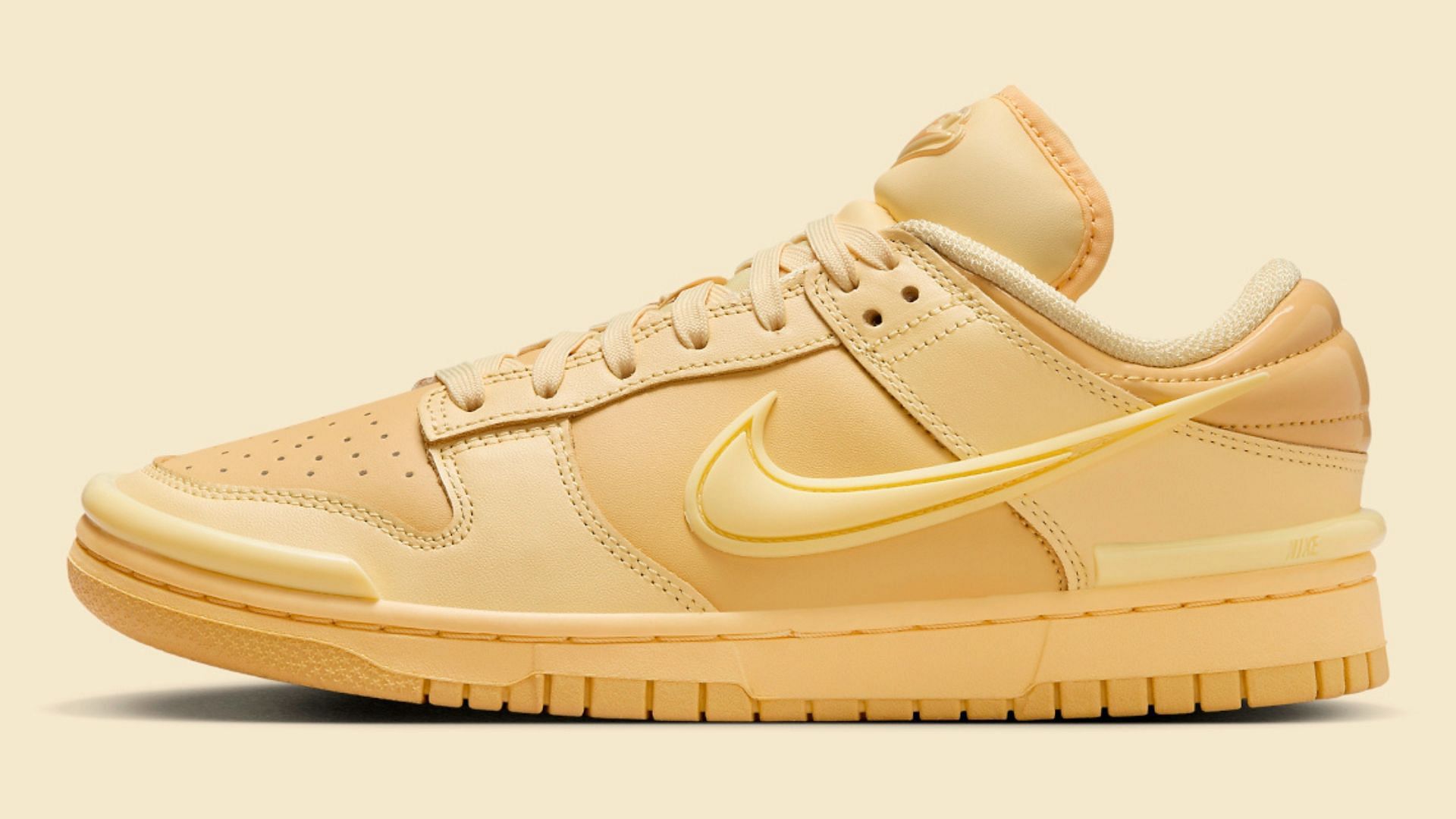 Nike Dunk Low Twist Butter shoes (Image via Nike)