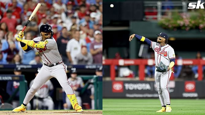 Comedian Roy Wood Jr. on Ronald Acuna Jr.'s base-stealing prowess: "Wearing gold chains makes you faster"