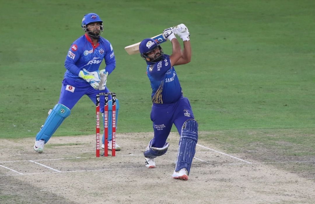 Rohit Sharma vs Delhi Capitals in IPL 2020 finals [Getty Images]