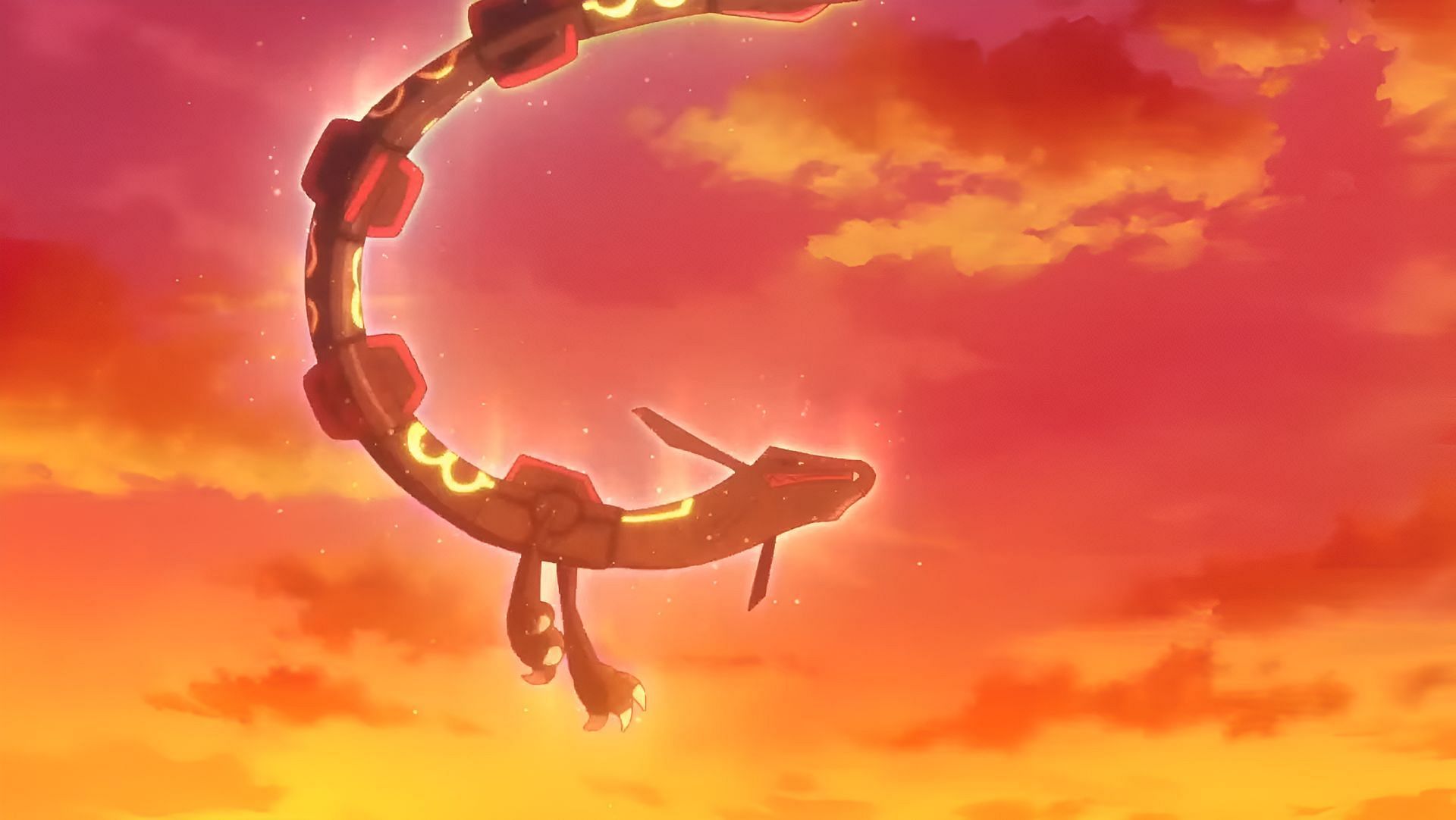 The Black Rayquaza roams the skies in Pokemon Horizons Episode 33 (Image via The Pokemon Company)