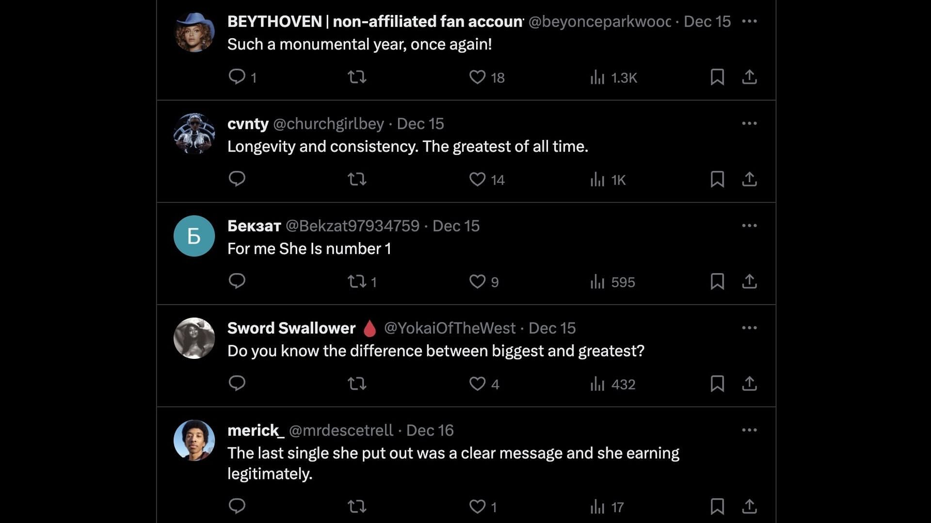 Fans praise the artist (Image via X)