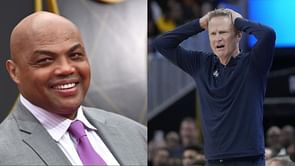WATCH: Charles Barkley hysterically fumbles as Gayle King puts him in a spot with Steve Kerr over 'cooked' Warriors comments