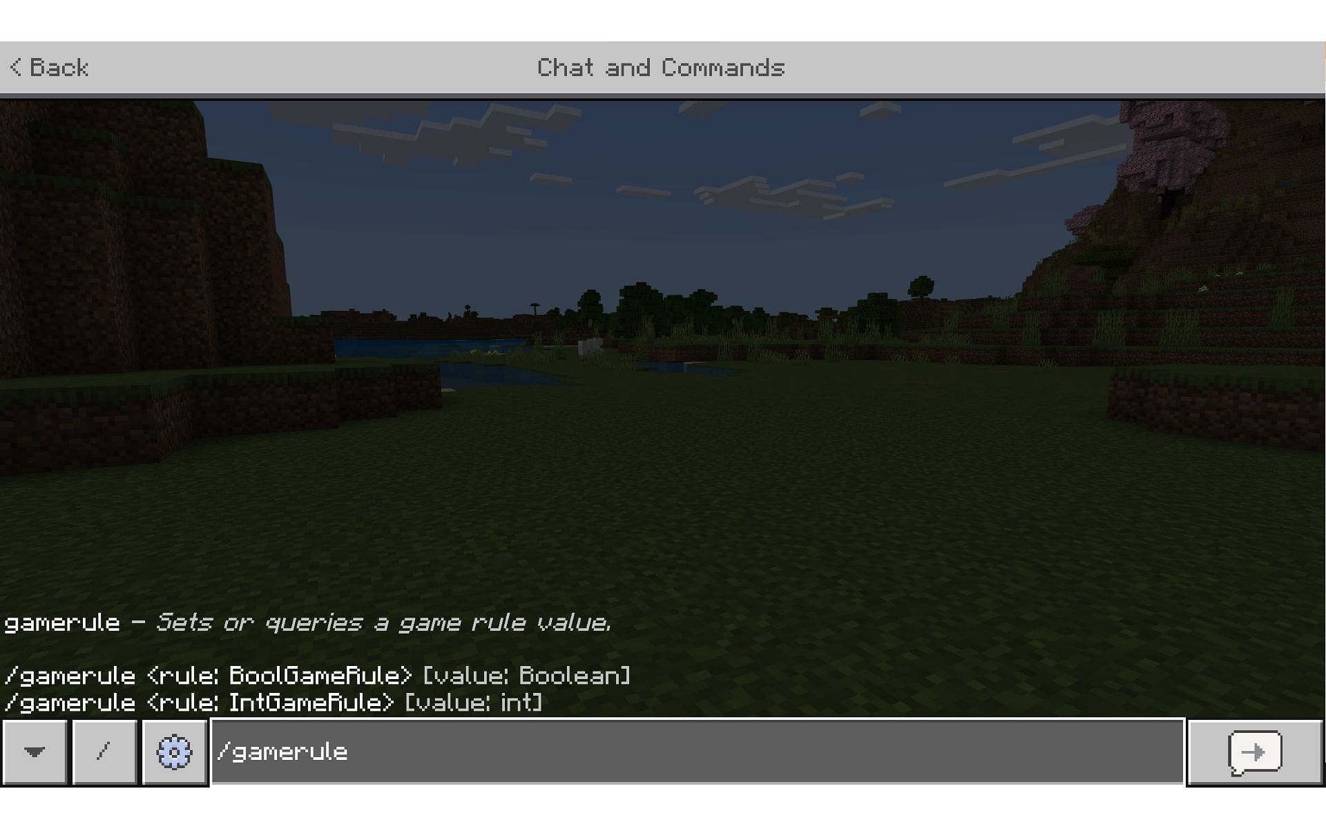 Game rules can be changed on the fly (Image via Mojang)