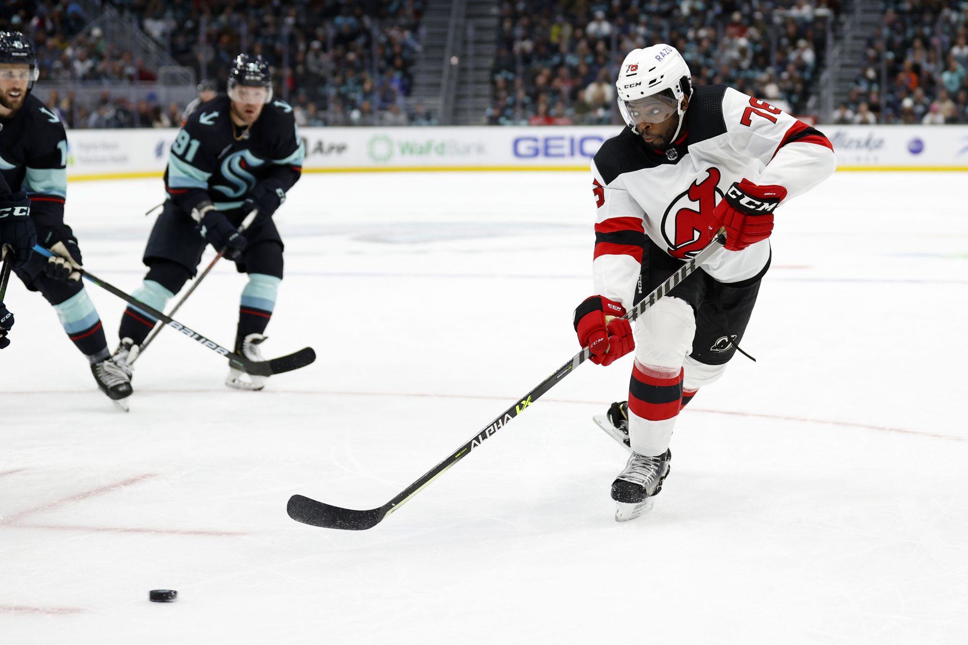 New Jersey Devils v Seattle Kraken