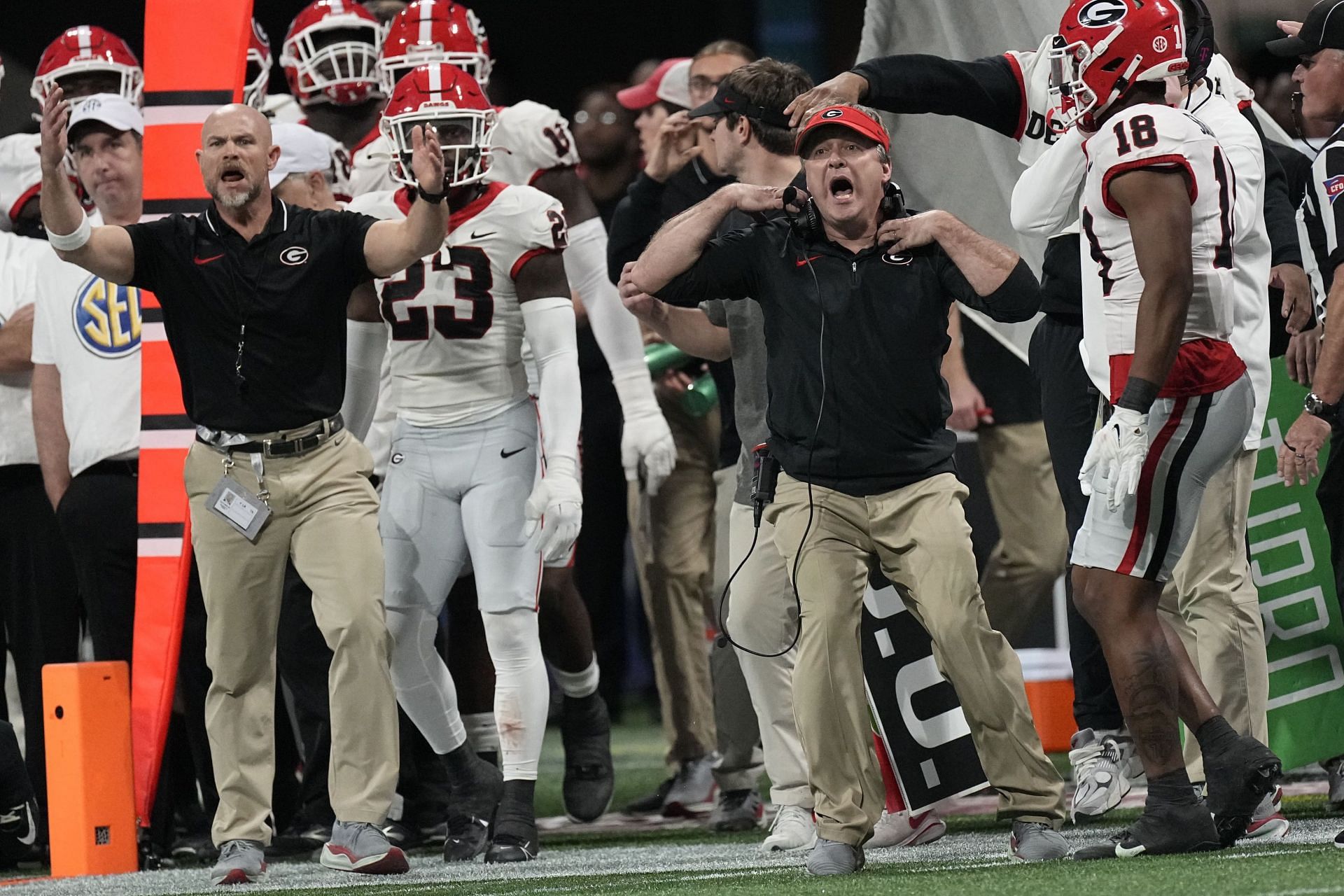 Georgia coach Kirby Smart