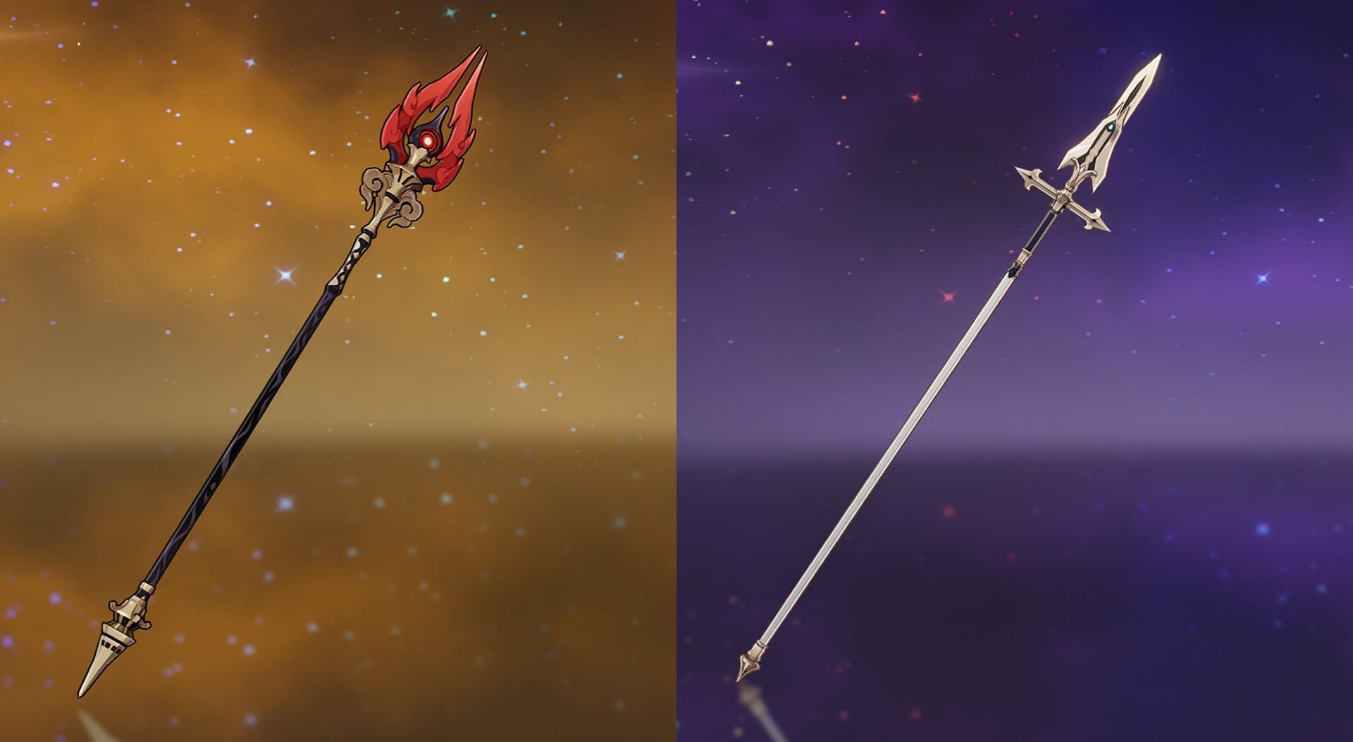 Best weapons for a support build (Image via HoYoverse)