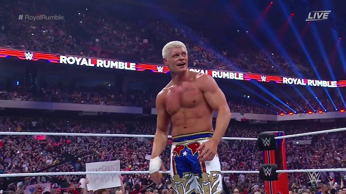 Cody Rhodes won the 2023 Royal Rumble!