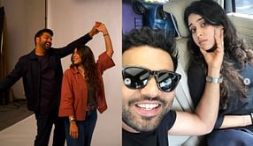 "Just another excuse to celebrate 𝐘𝐎𝐔!"- Rohit Sharma's special birthday wish for his wife Ritika Sajdeh