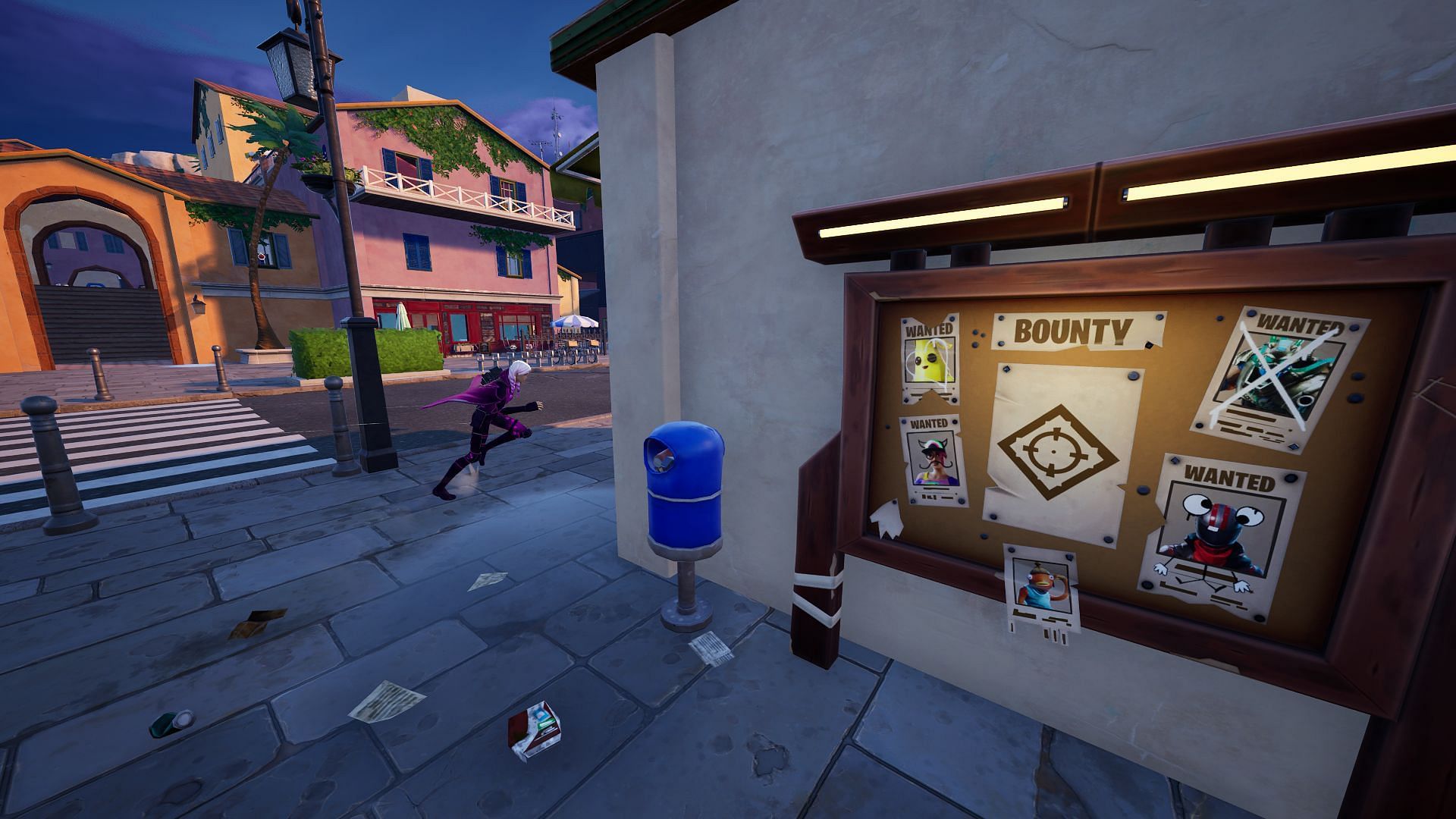 All Bounty Boards locations in Fortnite Chapter 5 Season 1 (Image via Epic Games/Fortnite)