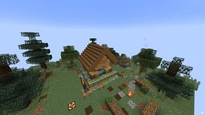 Minecraft player creates retractable self-building house