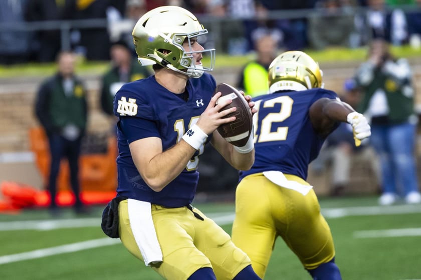 Who will be Notre Dame’s starting QB today for the Sun Bowl? Exploring