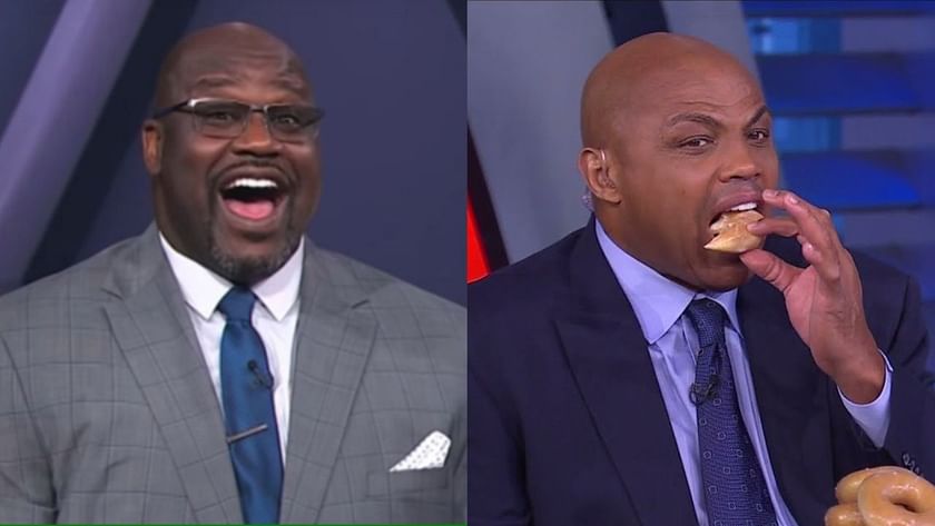 Watch: Charles Barkley hilariously gets framed by Shaquille O’Neal and ...