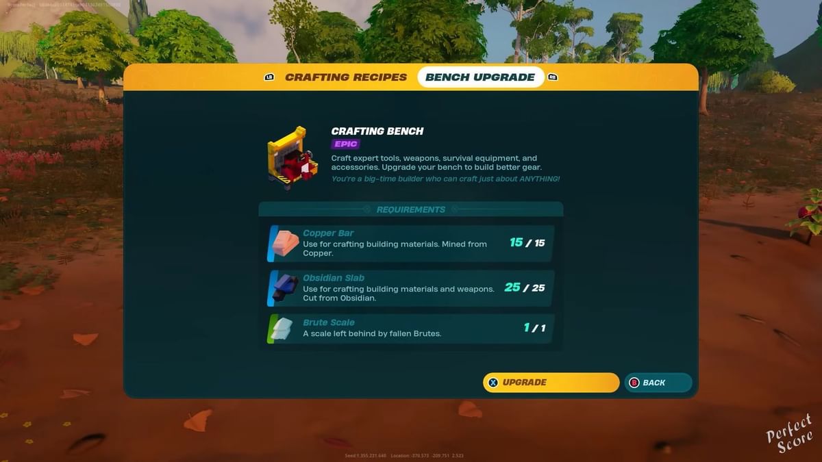 How to make and upgrade Health Charm in LEGO Fortnite Easy steps explained