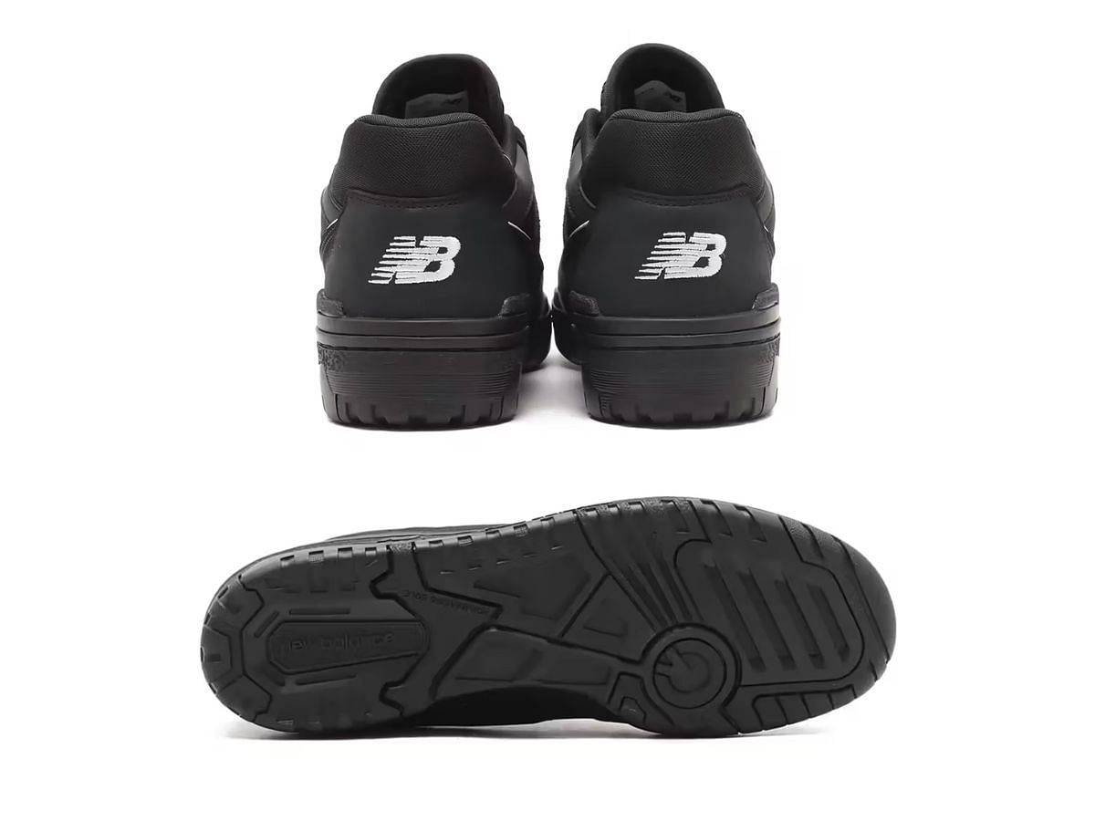 Atmos x New Balance 550 &ldquo;Black/White&rdquo; sneakers (Image via Atmos)
