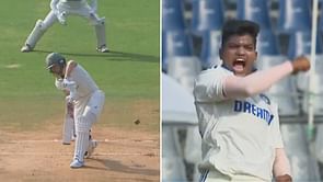 [Watch] Pooja Vastrakar cleans up Ellyse Perry with an absolute peach during India vs Australia one-off Test