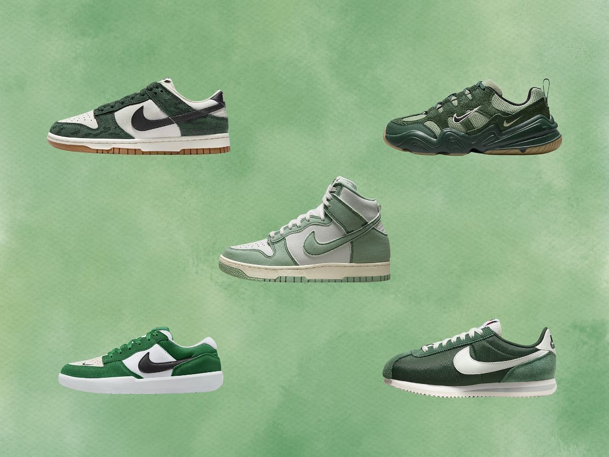  5 Best Nike Green Sneakers for women