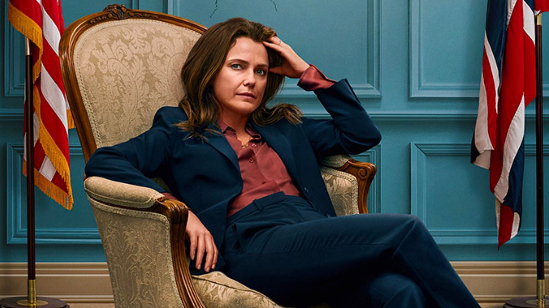 Keri Russell rocks a new level of talent in The Diplomat (Image via Netflix)