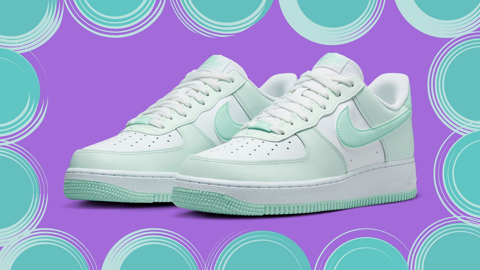 Nike air force 1 on sale mint