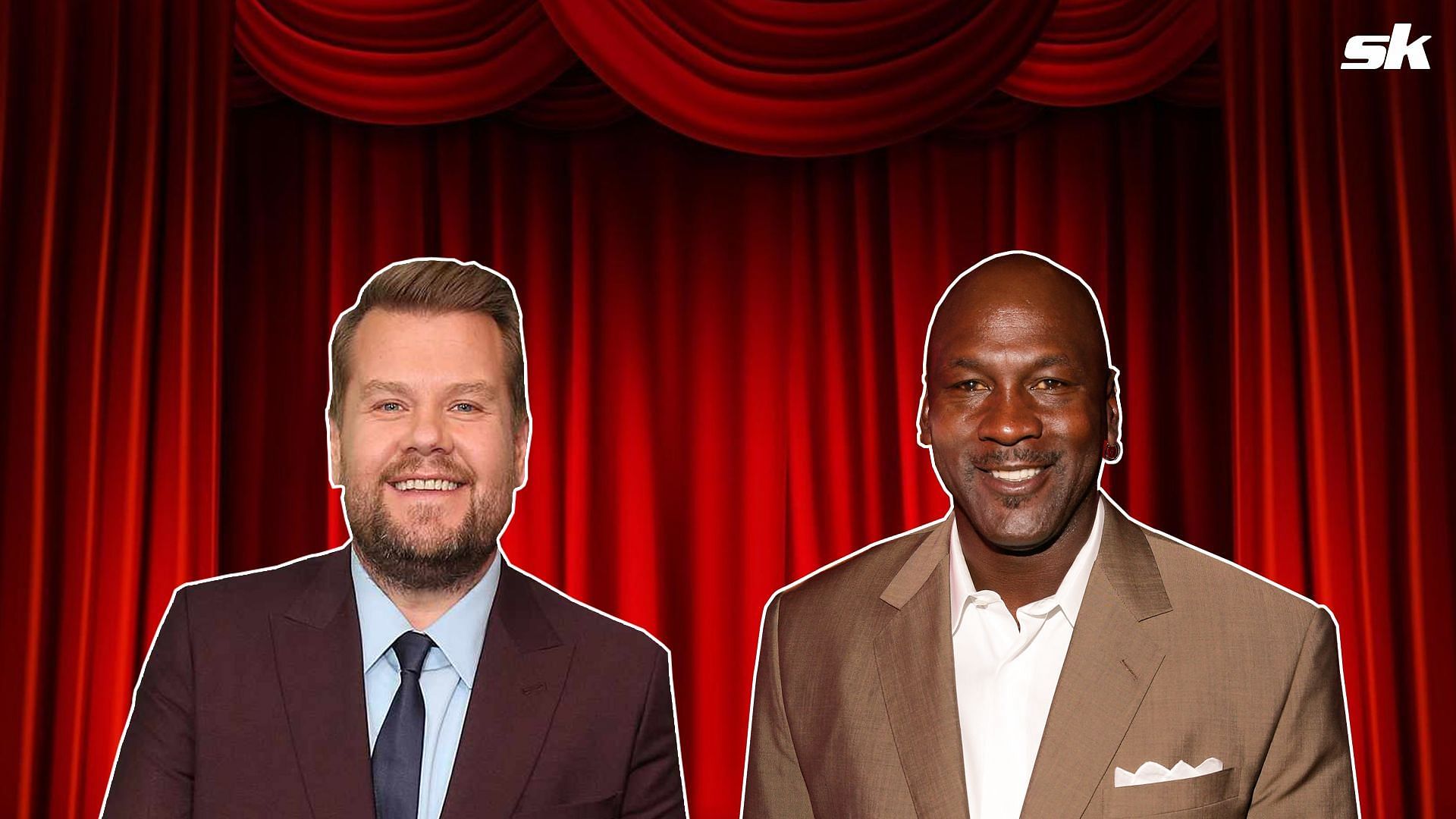 James Corden worked Michael Jordan into a joke at the expense of the game of baseball