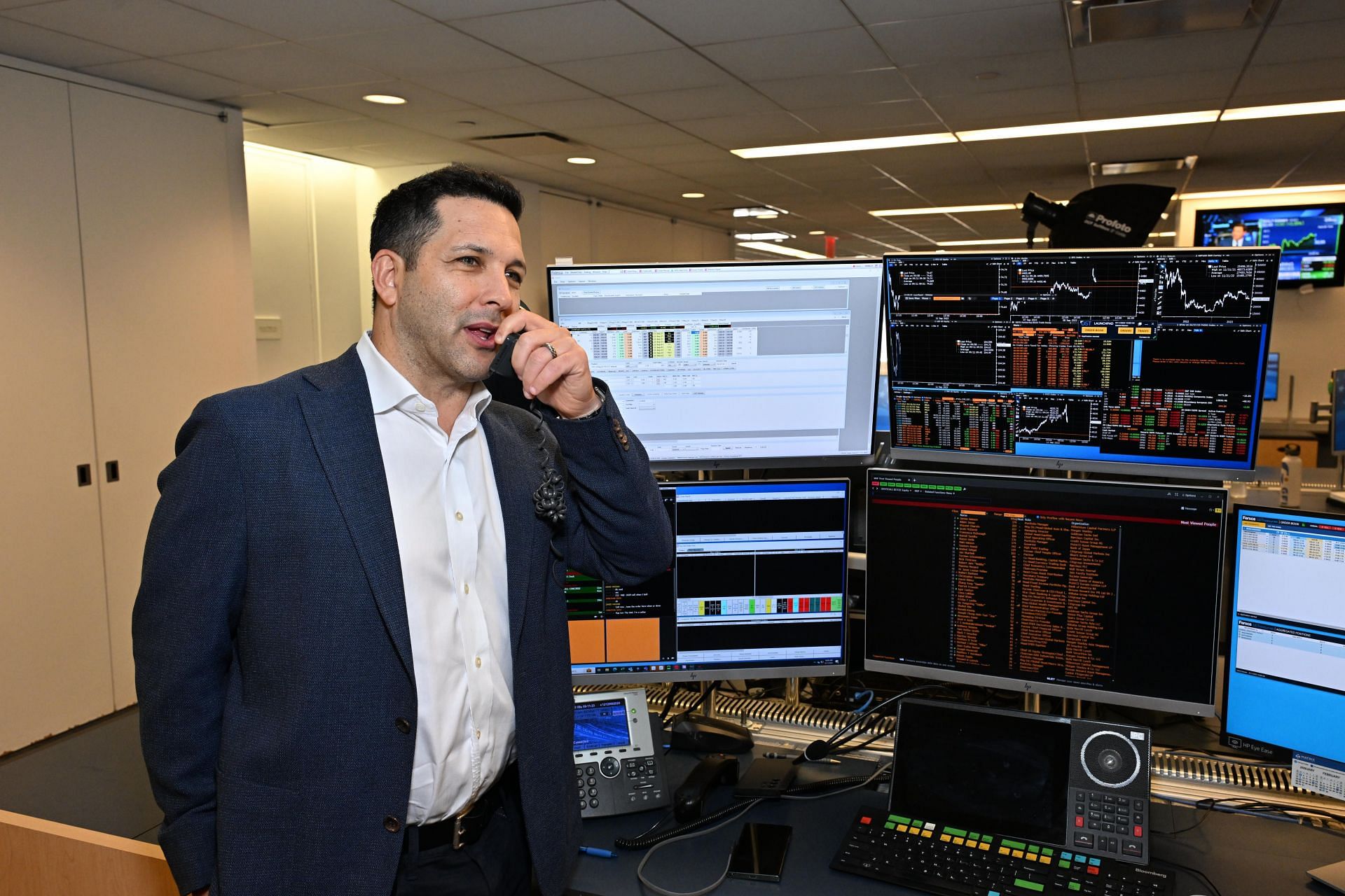 ESPN's Adam Schefter at the Annual Charity Day Hosted by GFI Group and The Cantor Fitzgerald Relief Fund