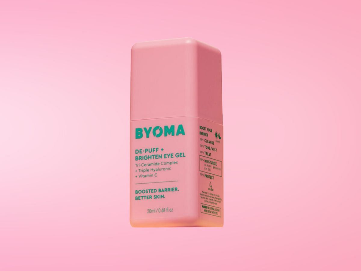 BYOMA De-Puff + Brighten Eye Gel (image via BYOMA website)