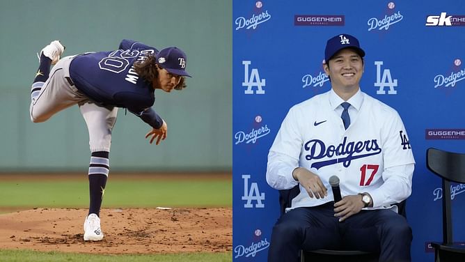 Shohei Ohtani played his part in influencing Tyler Glasnow's Dodgers move - "I want to hit some home runs for you"