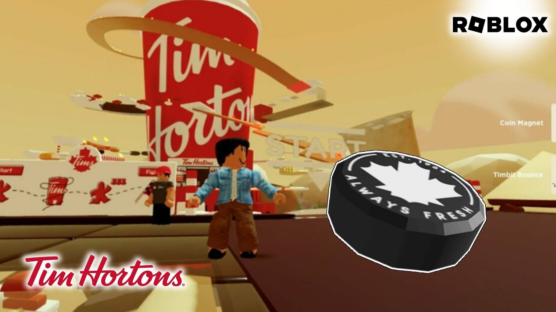  All you need to know about Tims Puck Beret in Tim Hortons Town (Image via Roblox)