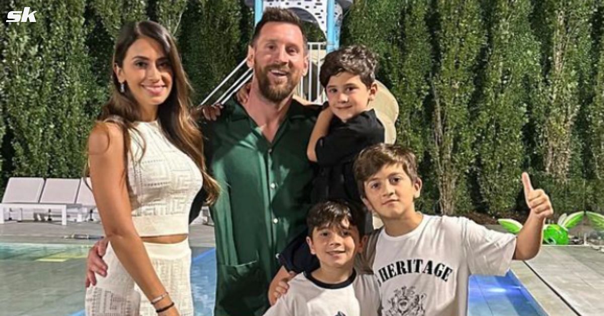 Lionel Messi and his family are on vacation in Morocco 