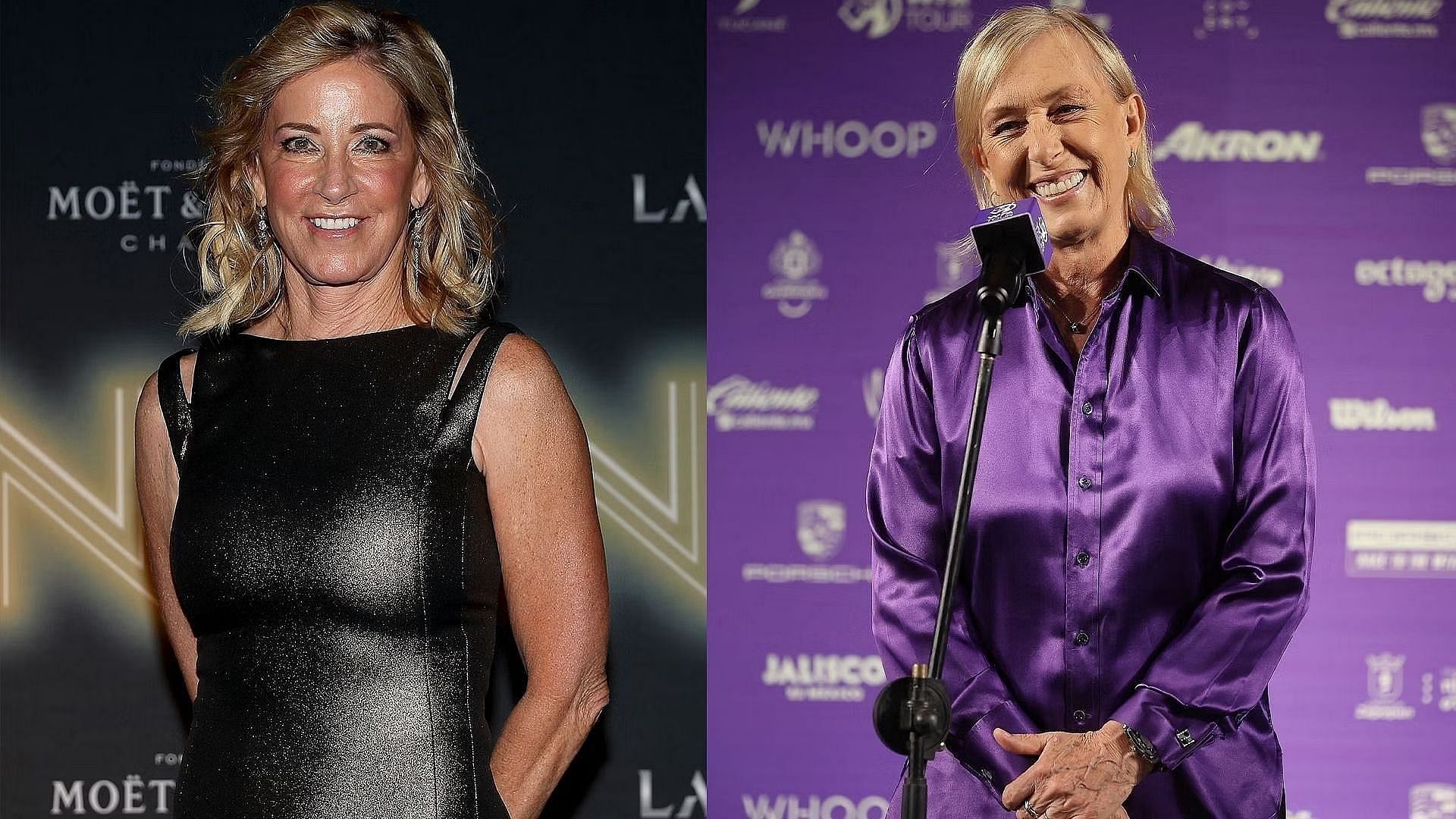 Chris Evert and Martina Navratilova - One-time time rivals who became lifetime friends