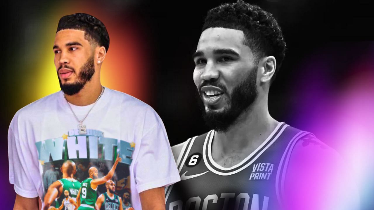 Did Jayson Tatum really wear Derrick White&rsquo;s All-Star campaign t-shirt?