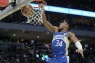 Giannis Antetokounmpo of the Milwaukee Bucks