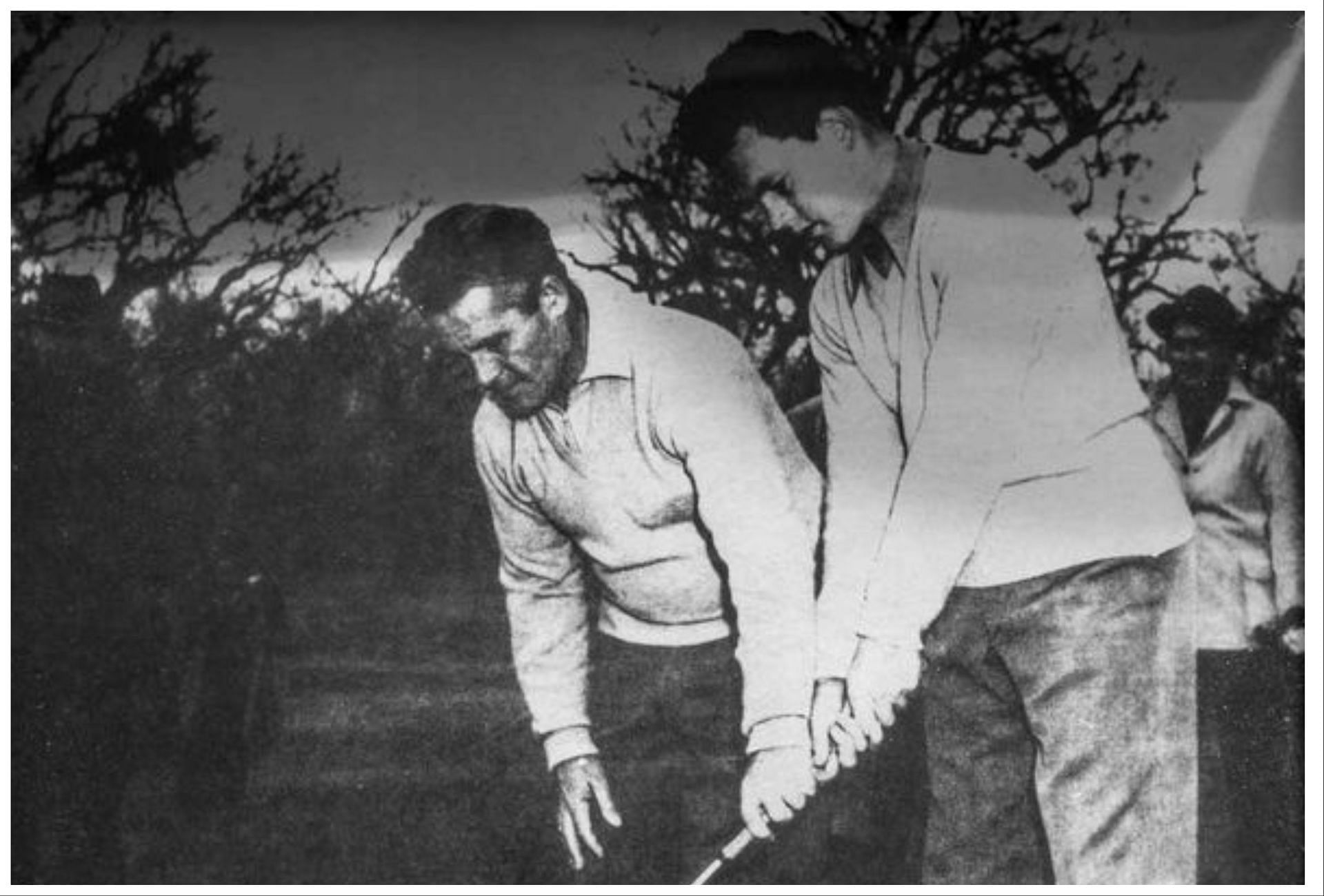 Jack Burke Sr and Jack Burke Jr (Image via Texas Golf Hall of Fame)