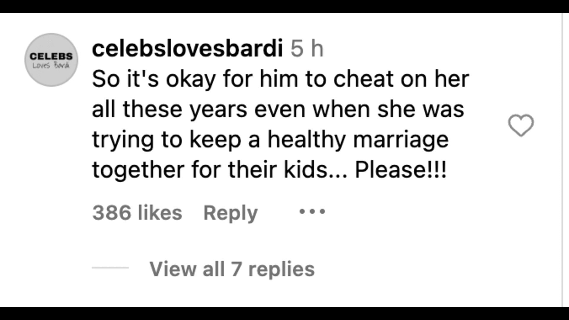 Social media users trolled the rapper as he commented about not wanting to date Cardi anymore: Reactions and details explored. (Image via @theneighborhoodtalk/ Instagram)