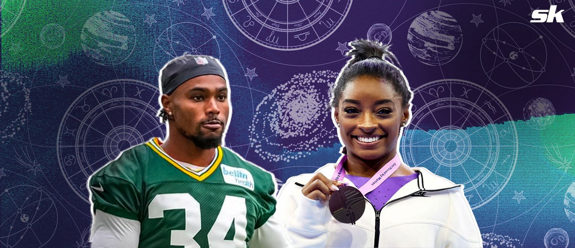 Jonathan Owens and wife Simone Biles’ birth chart goes viral as