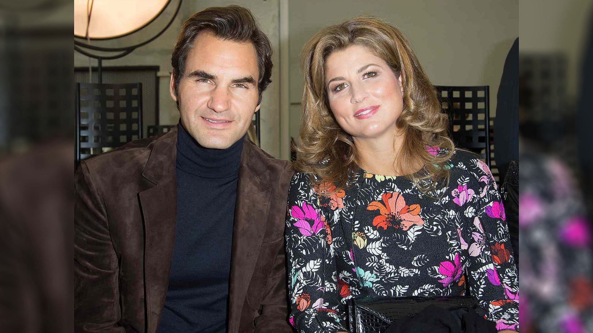 Roger Federer and wife Mirka Federer
