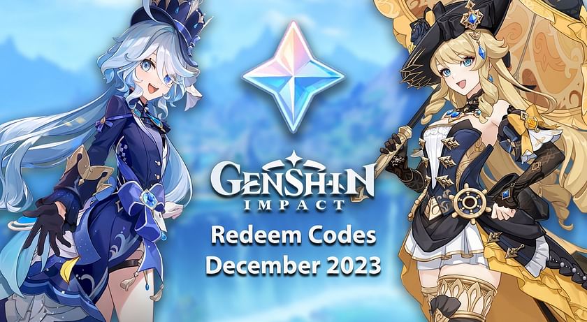 Active and upcoming Genshin Impact redeem codes in December 2023