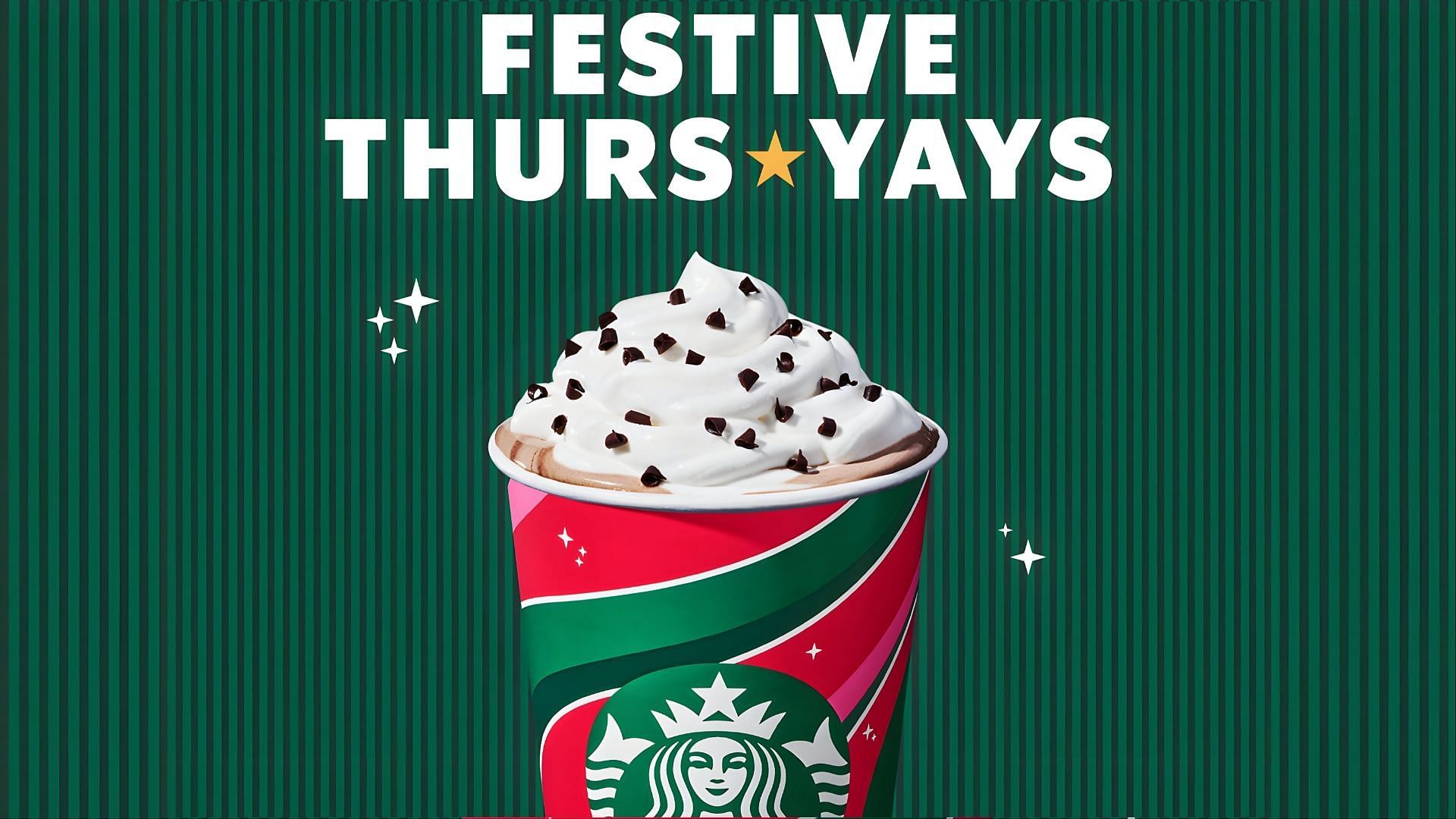 The limited-time deal is available throughout December (Image via Starbucks)