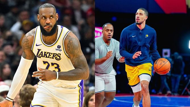 WATCH: Best bits from LeBron James and Tyrese Haliburton mic'd up ahead of IST Final