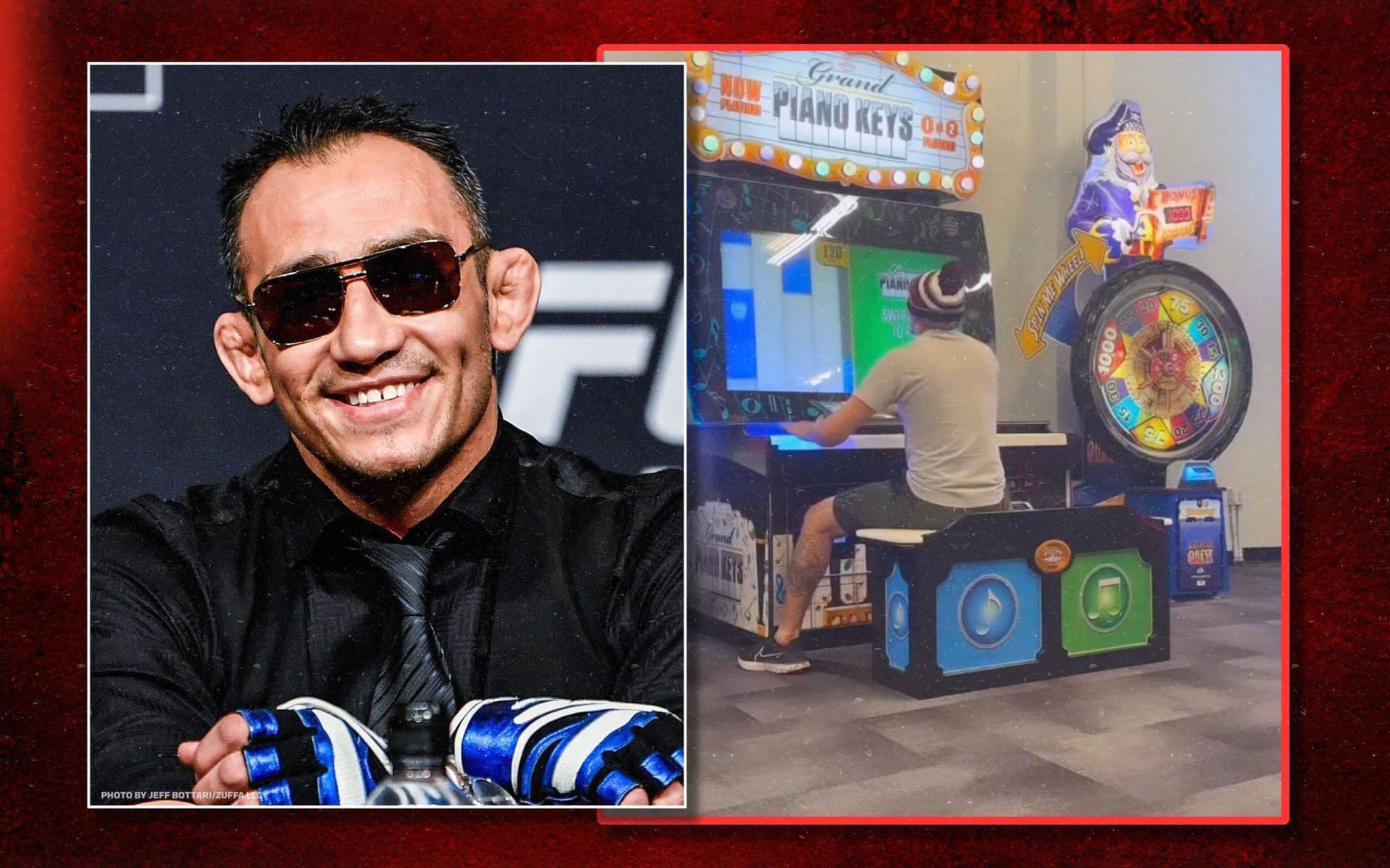 When Tony Ferguson defeated the highest score at an arcade. [Image credits: @tonyfergusonxt via. Instagram]