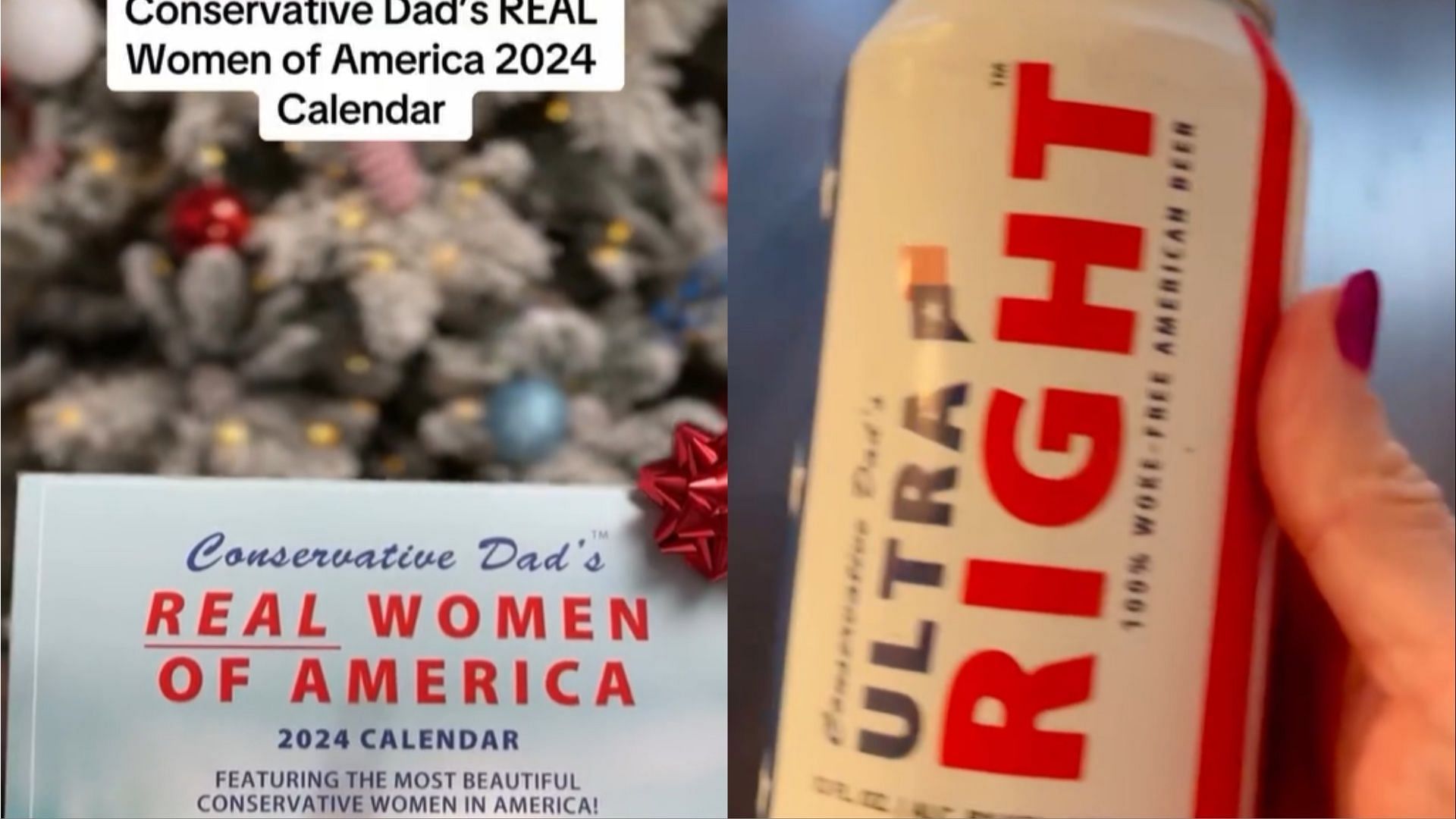 Ultra Right releases Real Women of America 2024 calendrer (Images via msethweathers/Instagram)