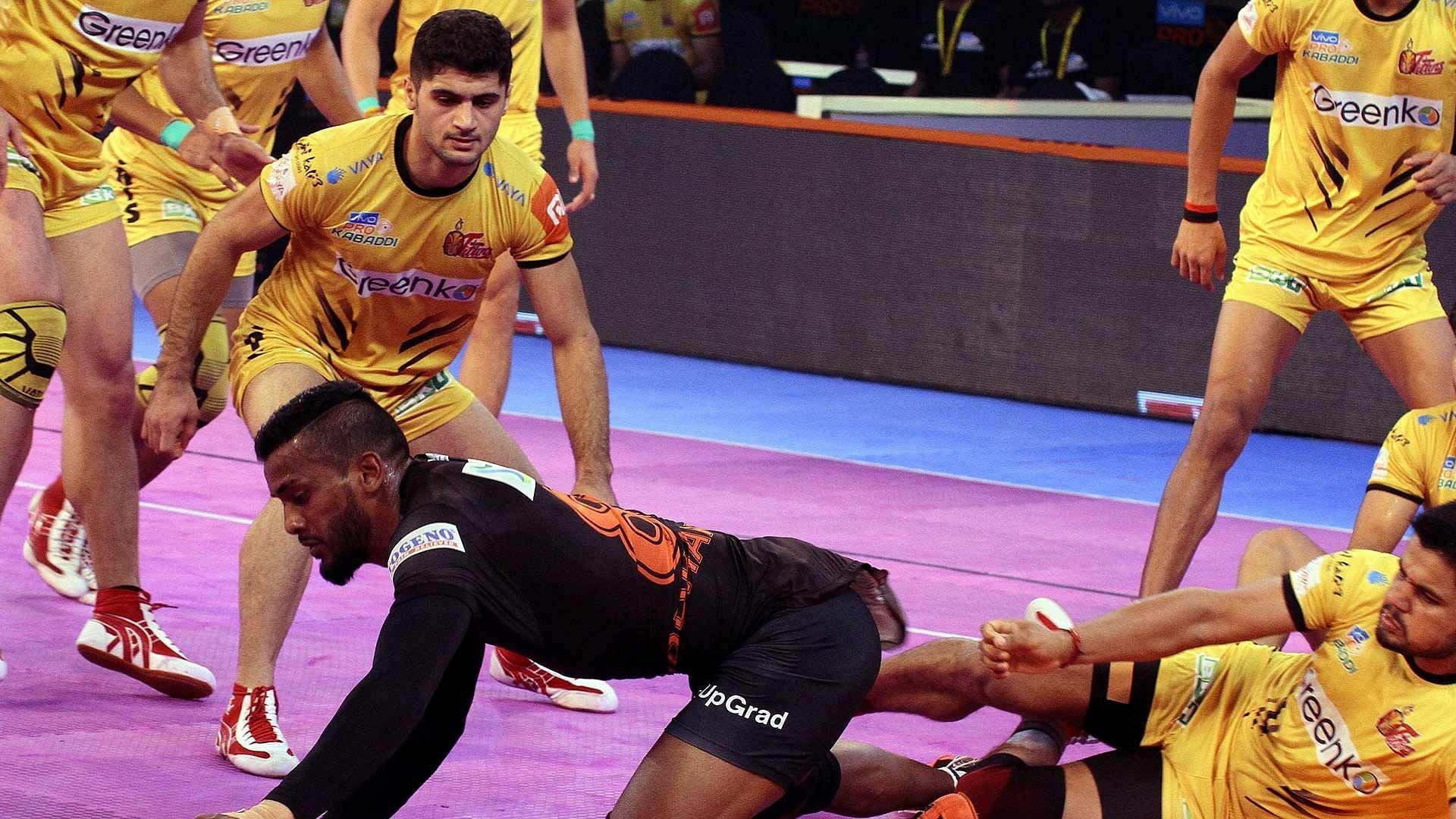 Siddharth Desai during his stint in U Mumba (credits: PKL)