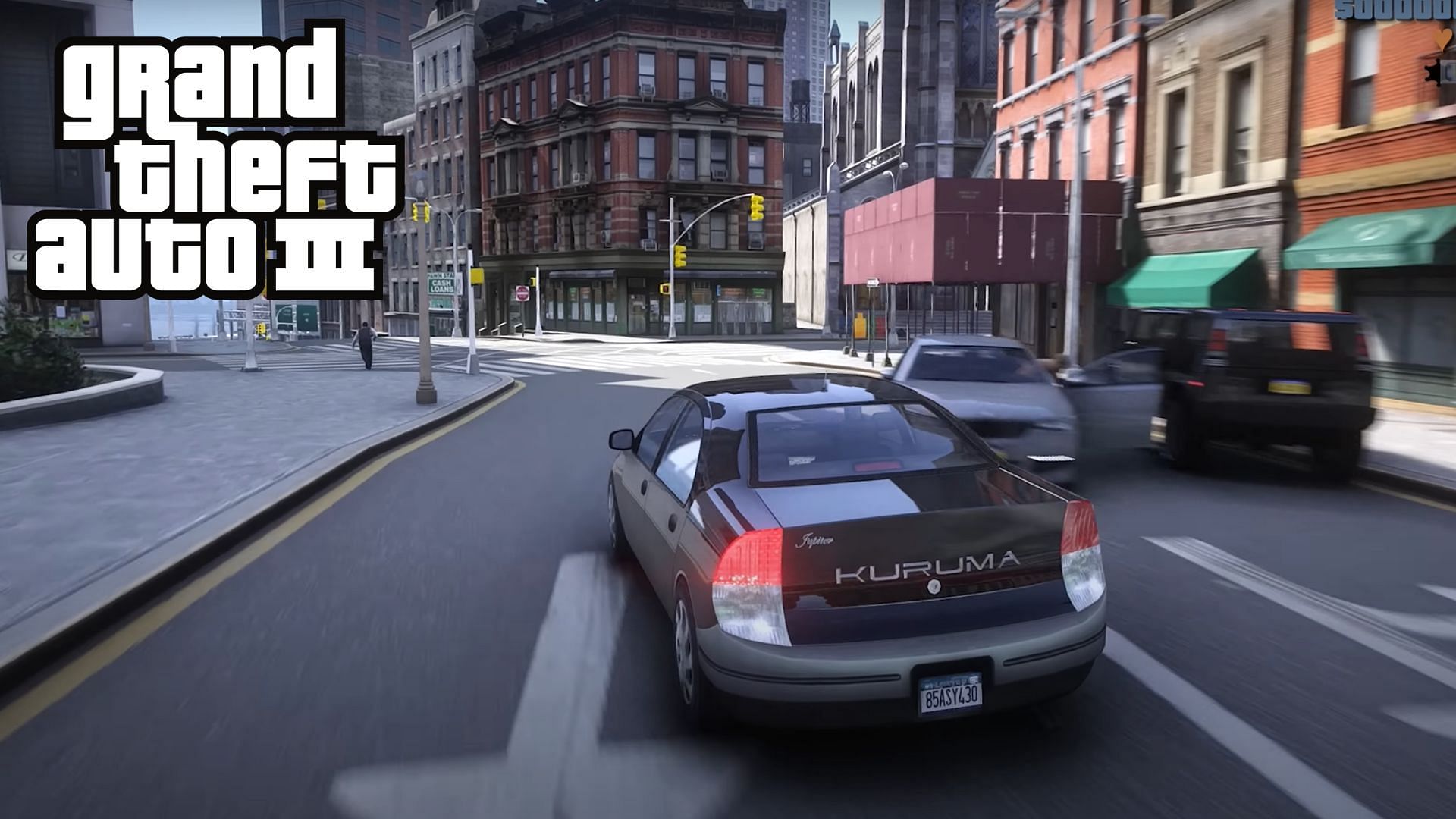 A fan-made GTA 3 remake looks superior than the official remastered trilogy (Image via YouTube/INTER)