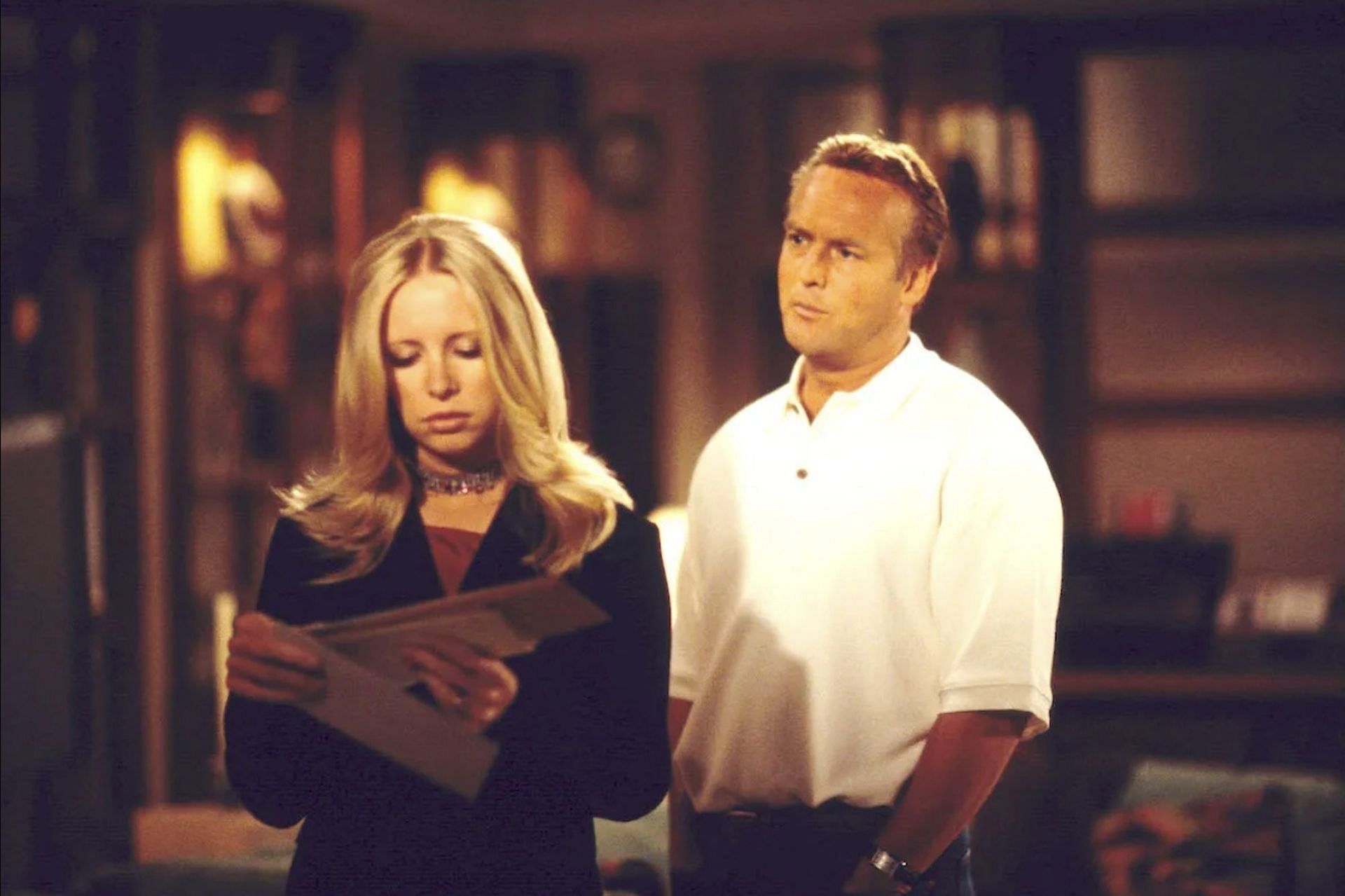 Paul and Christine in a scene from The Young and the Restless (Image via CBS)