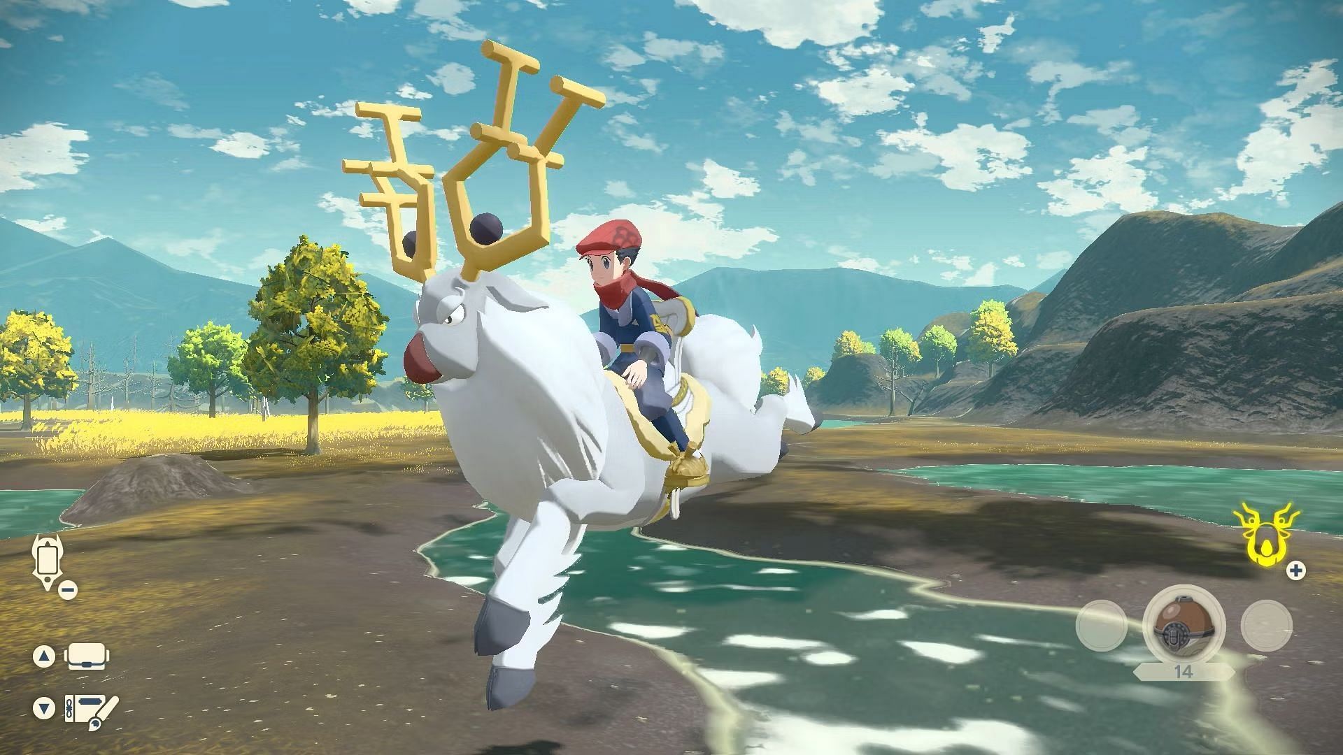 Wyrdeer in Legends: Arceus (Image via TPC)