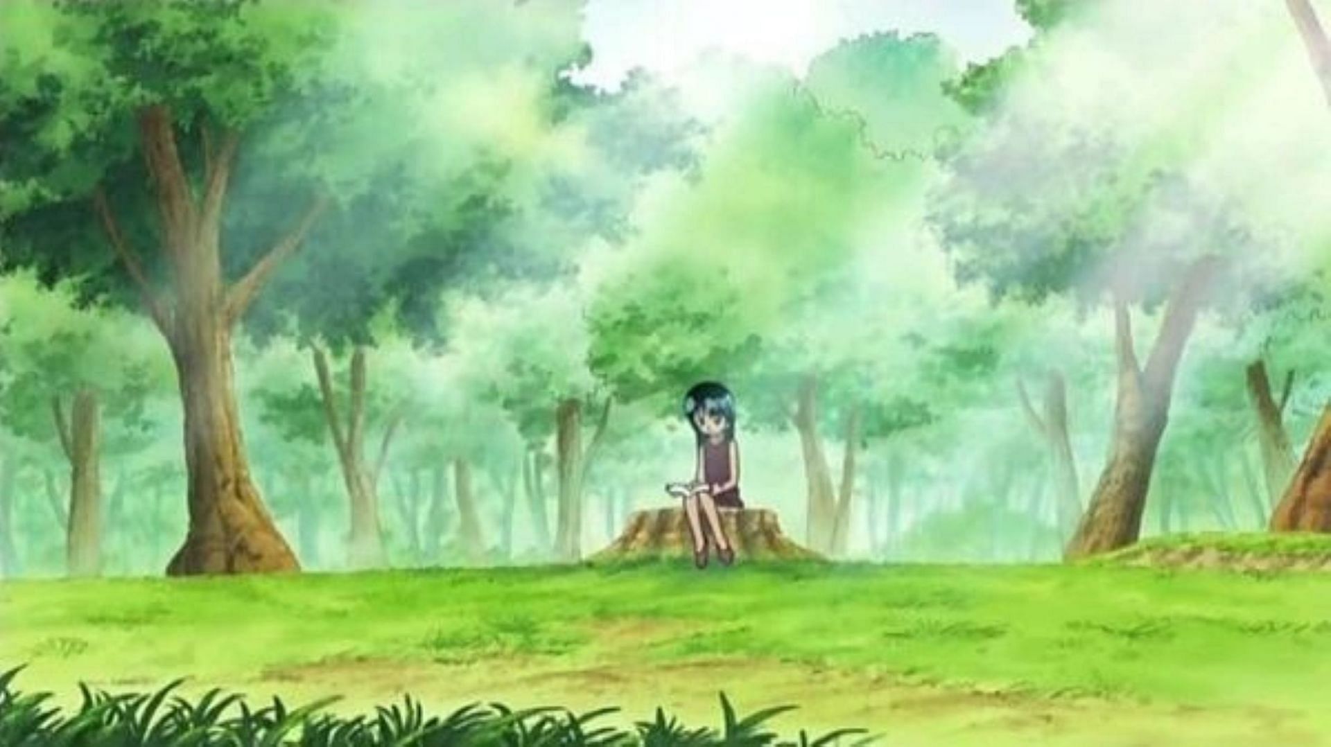 Robin&#039;s childhood is a lonely and hard one. (Image via Toei Animation)