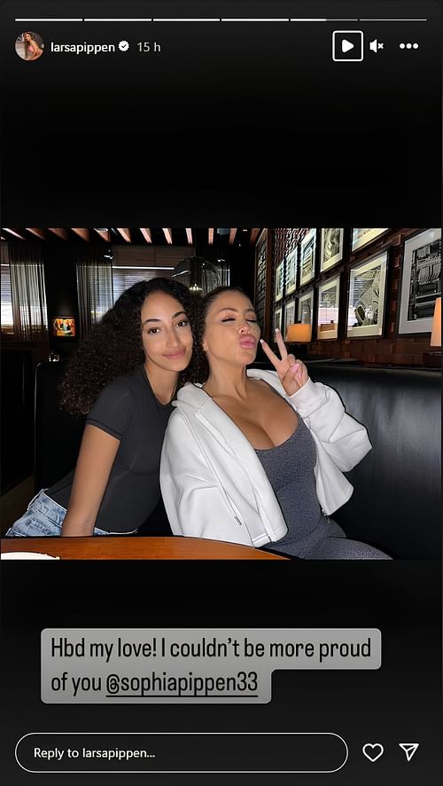 Daughter Sophia Pippen gets loved birthday wish from mom Larsa Pippen