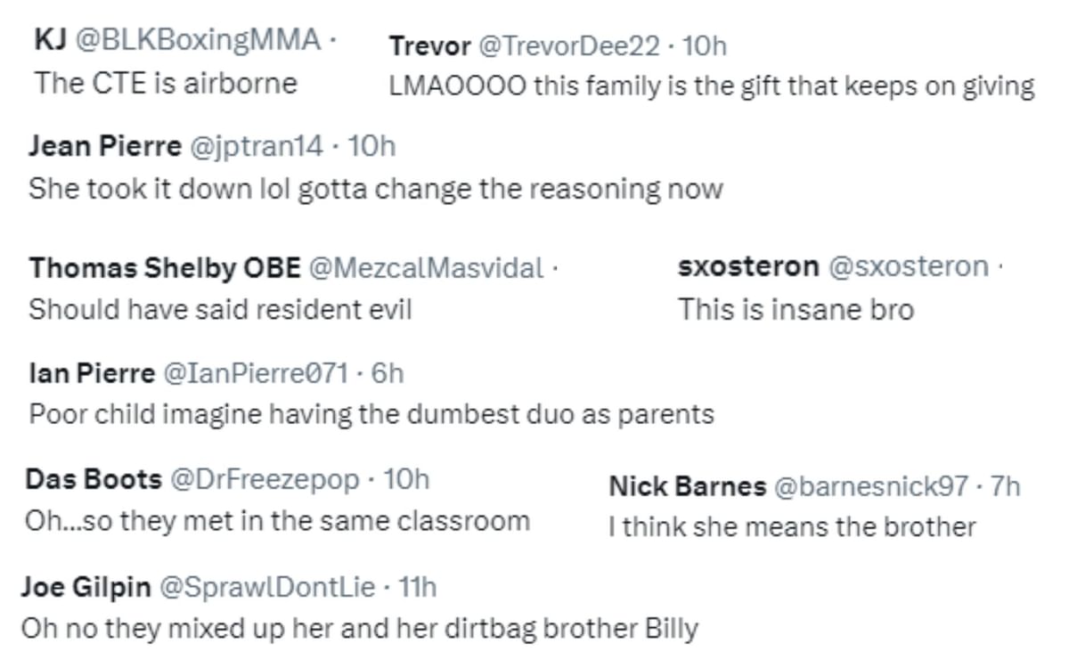 MMA Brendan Schaub and wife commit hilarious gaffe in naming newborn