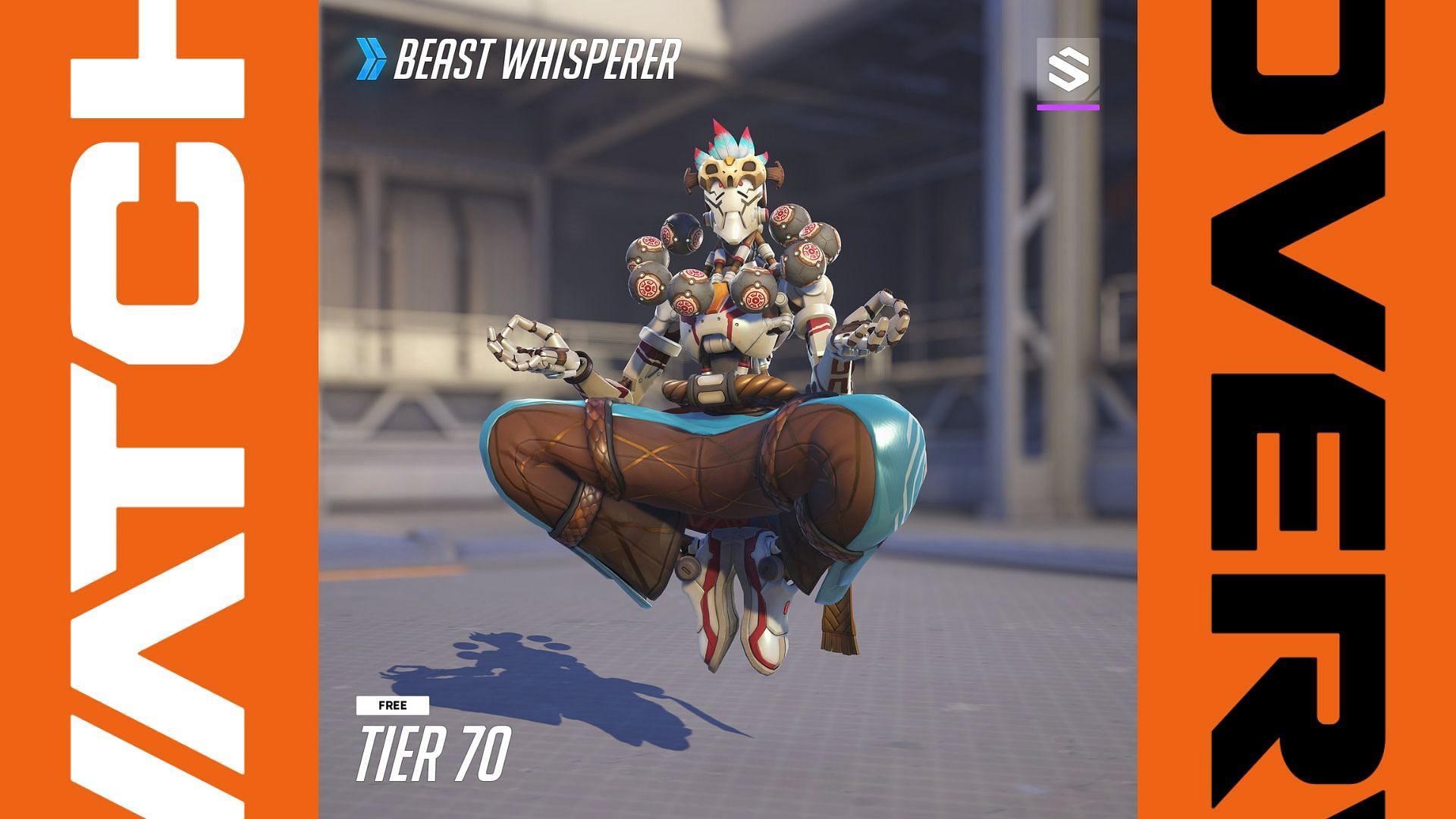 Whisperer Zenyatta (Image via Blizzard Entertainment)